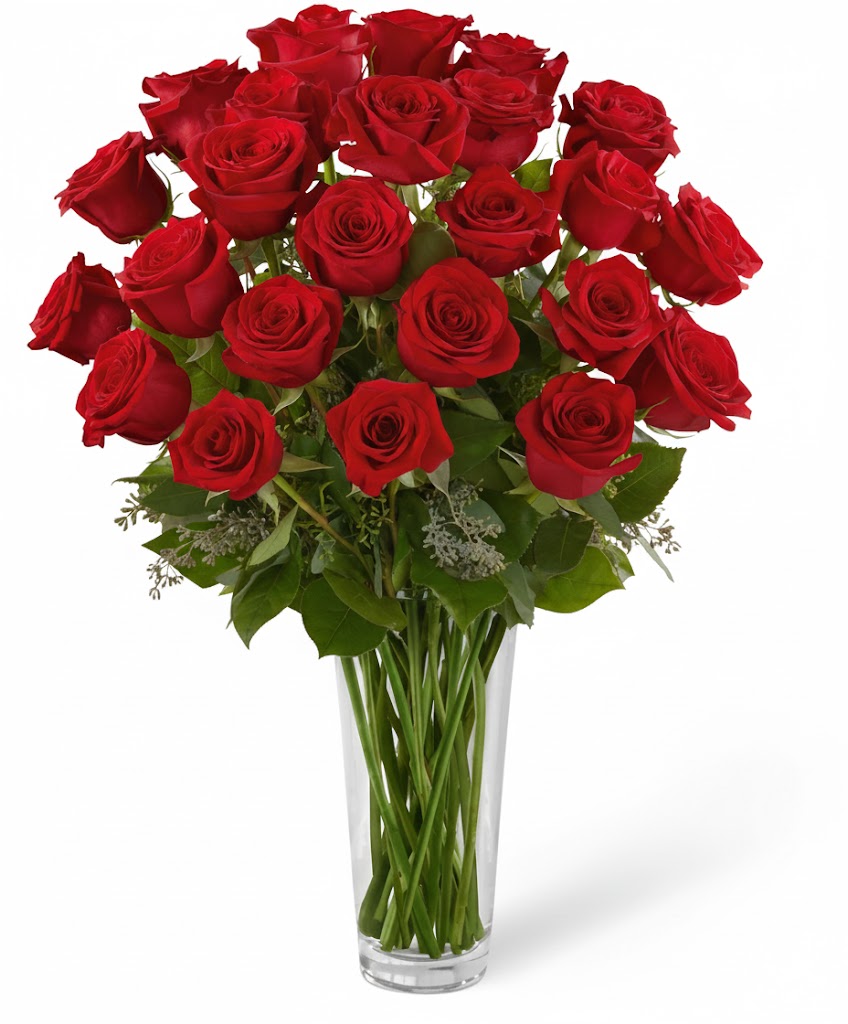 Long Stem Red Roses