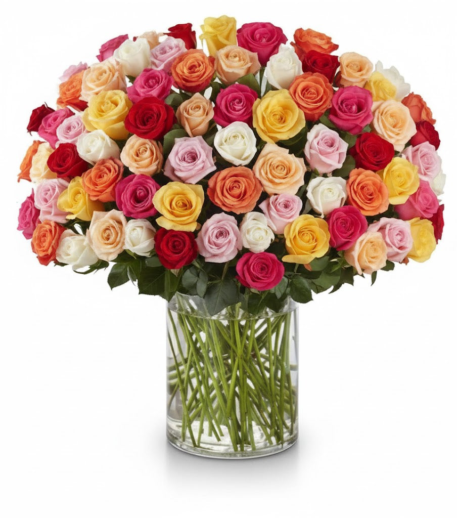 Long Stem Assorted Roses